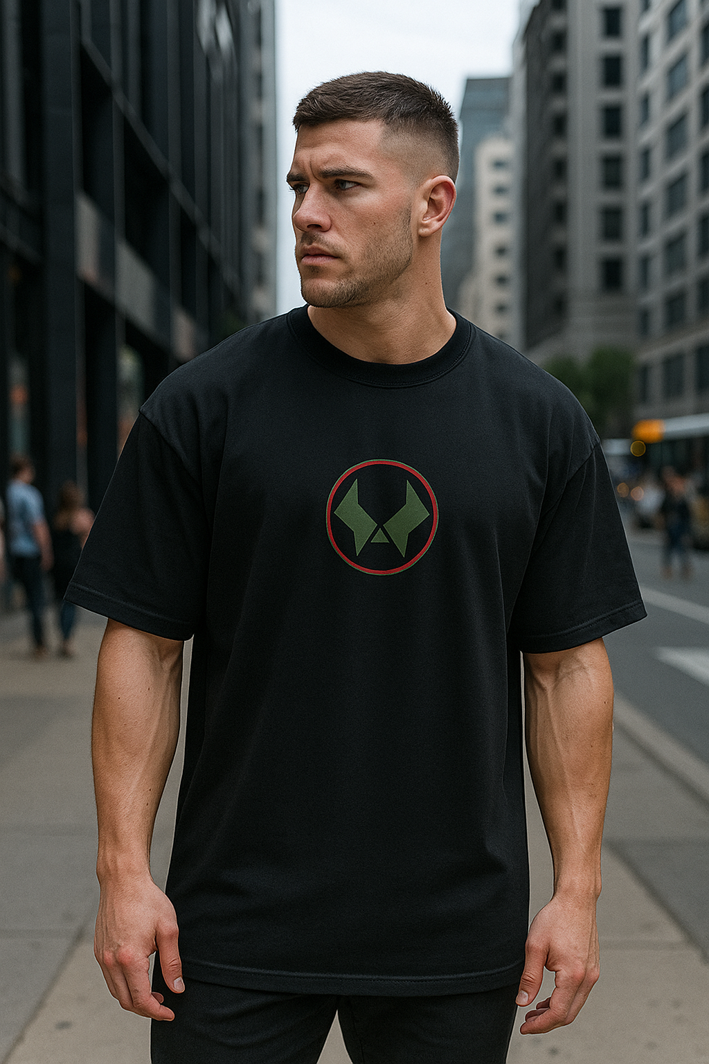 Wavy Dr Doom Unisex Oversized Classic T-Shirt