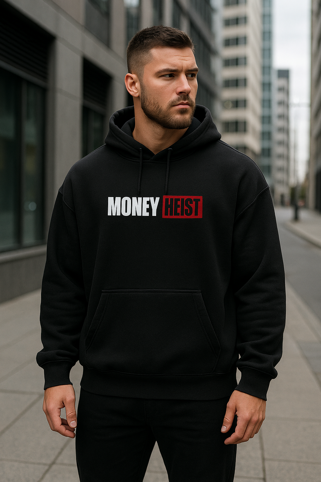 Wavy Money Heist Unisex Oversized Hoodie