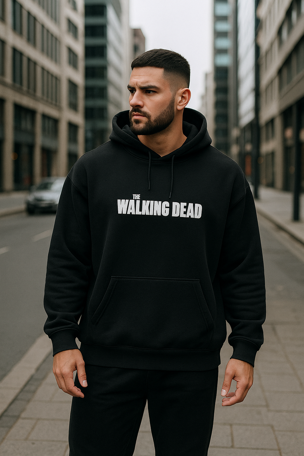 Wavy The Walking Dead Unisex Oversized Hoodie