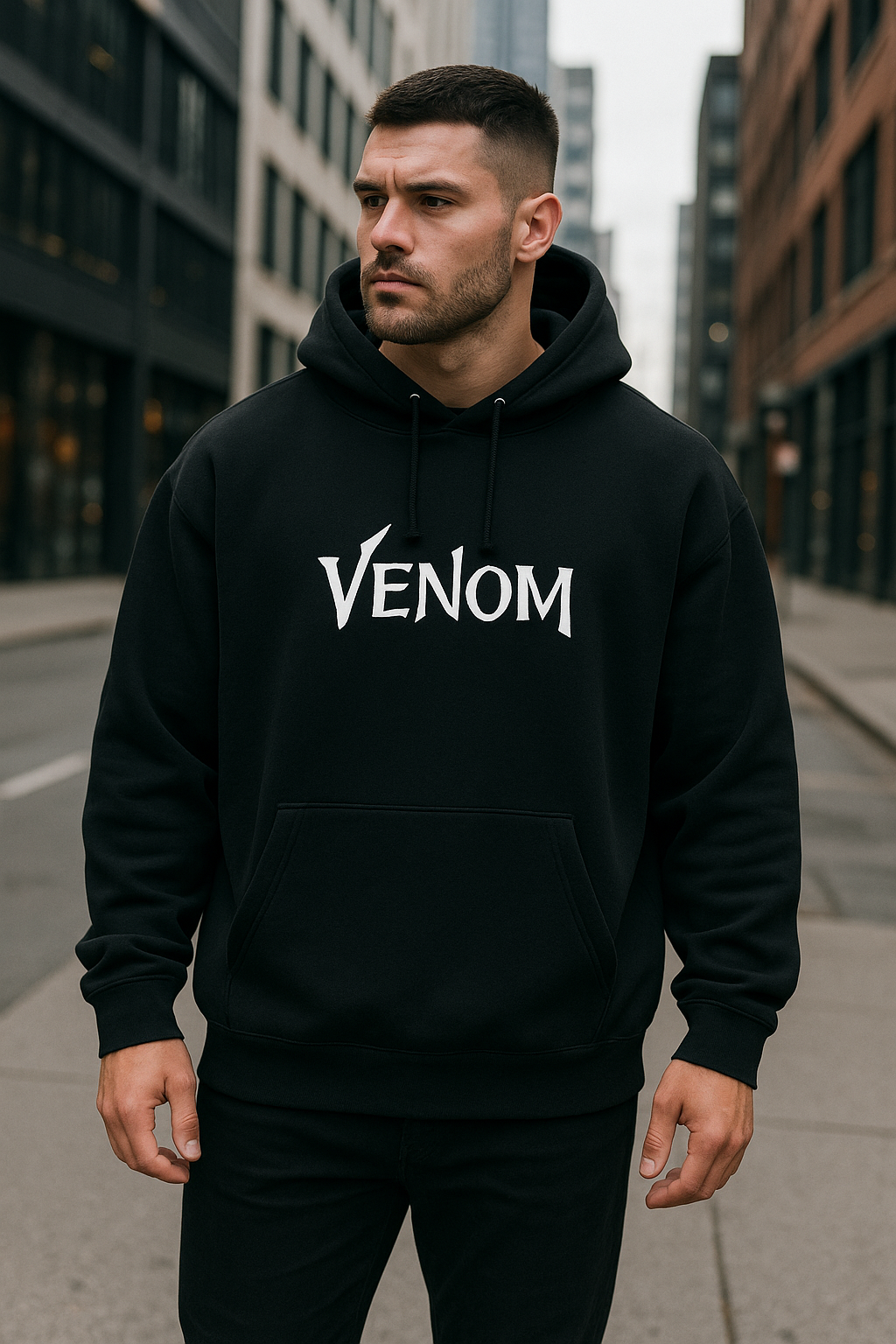 Wavy Venom Unisex Oversized Hoodie