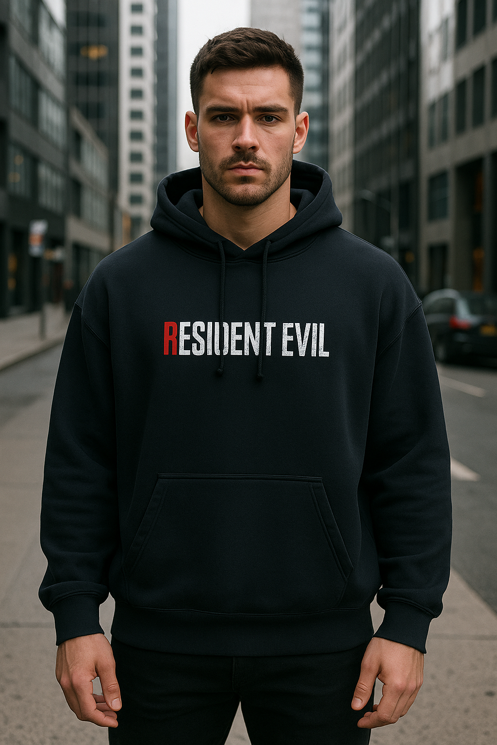 Wavy Resident Evil Unisex Oversized Hoodie