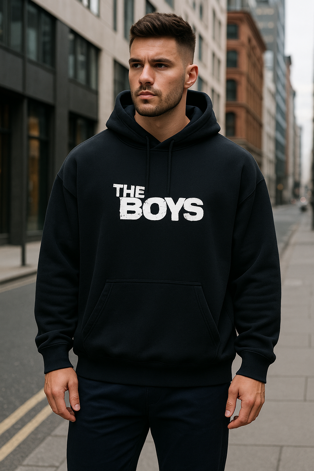 Wavy The Boys Unisex Oversized Hoodie