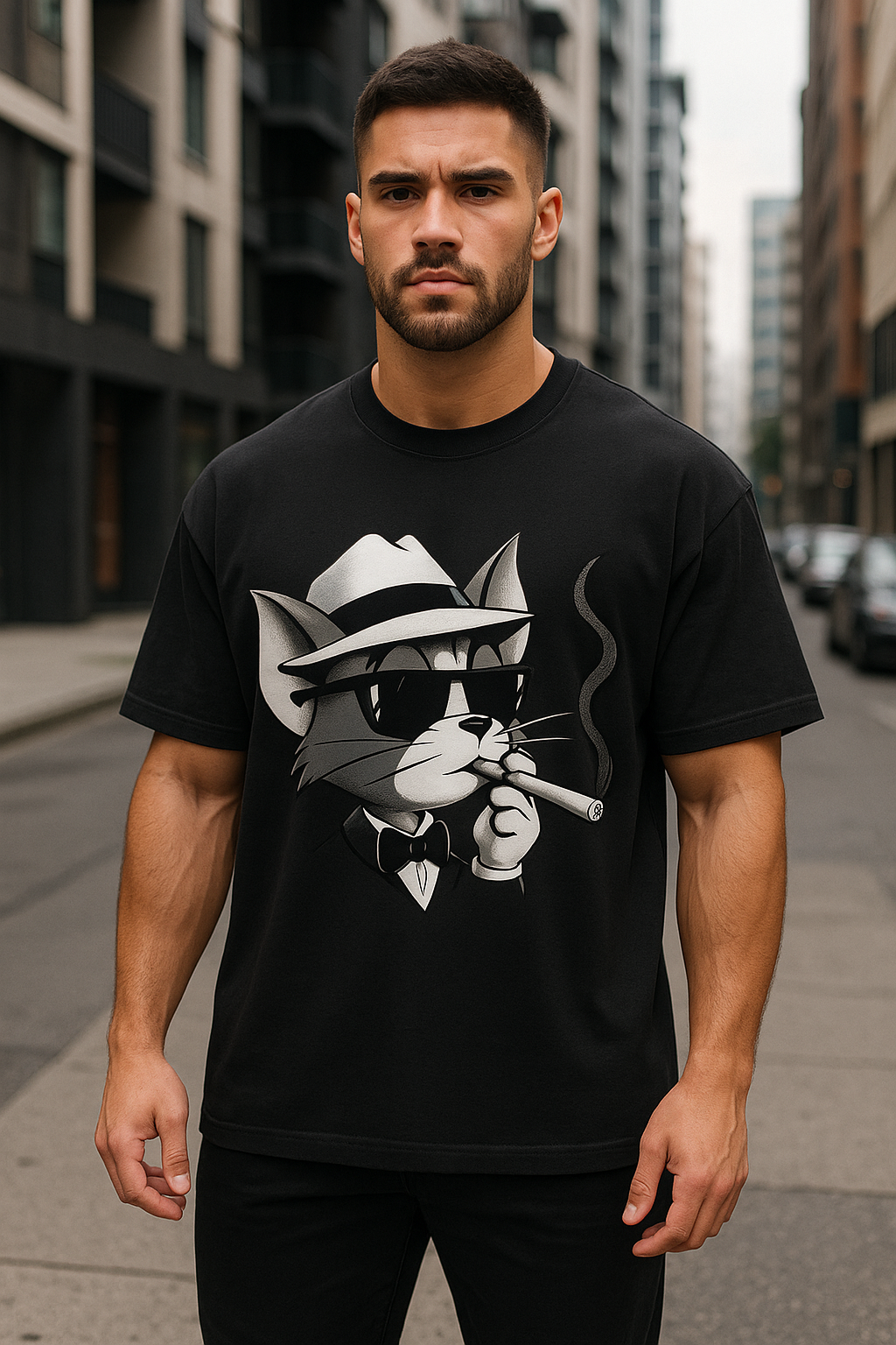 Wavy Tom Edition Unisex Oversized Classic T-Shirt