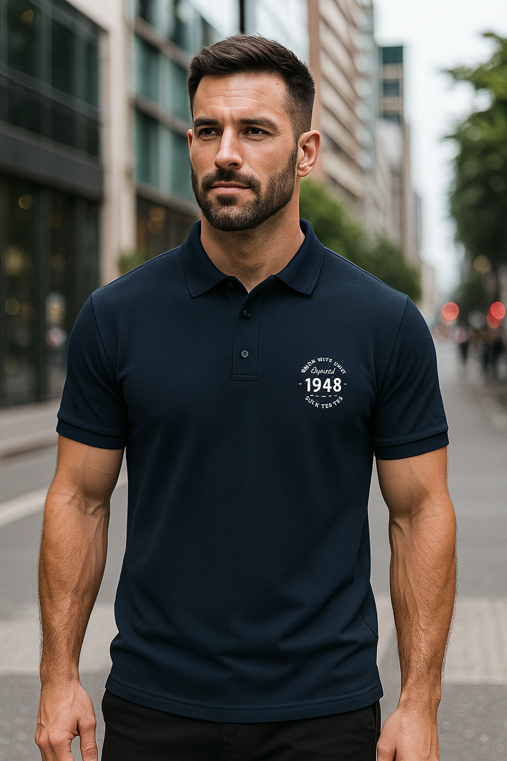 Wavy Original 1948 Men's Polo T-shirt