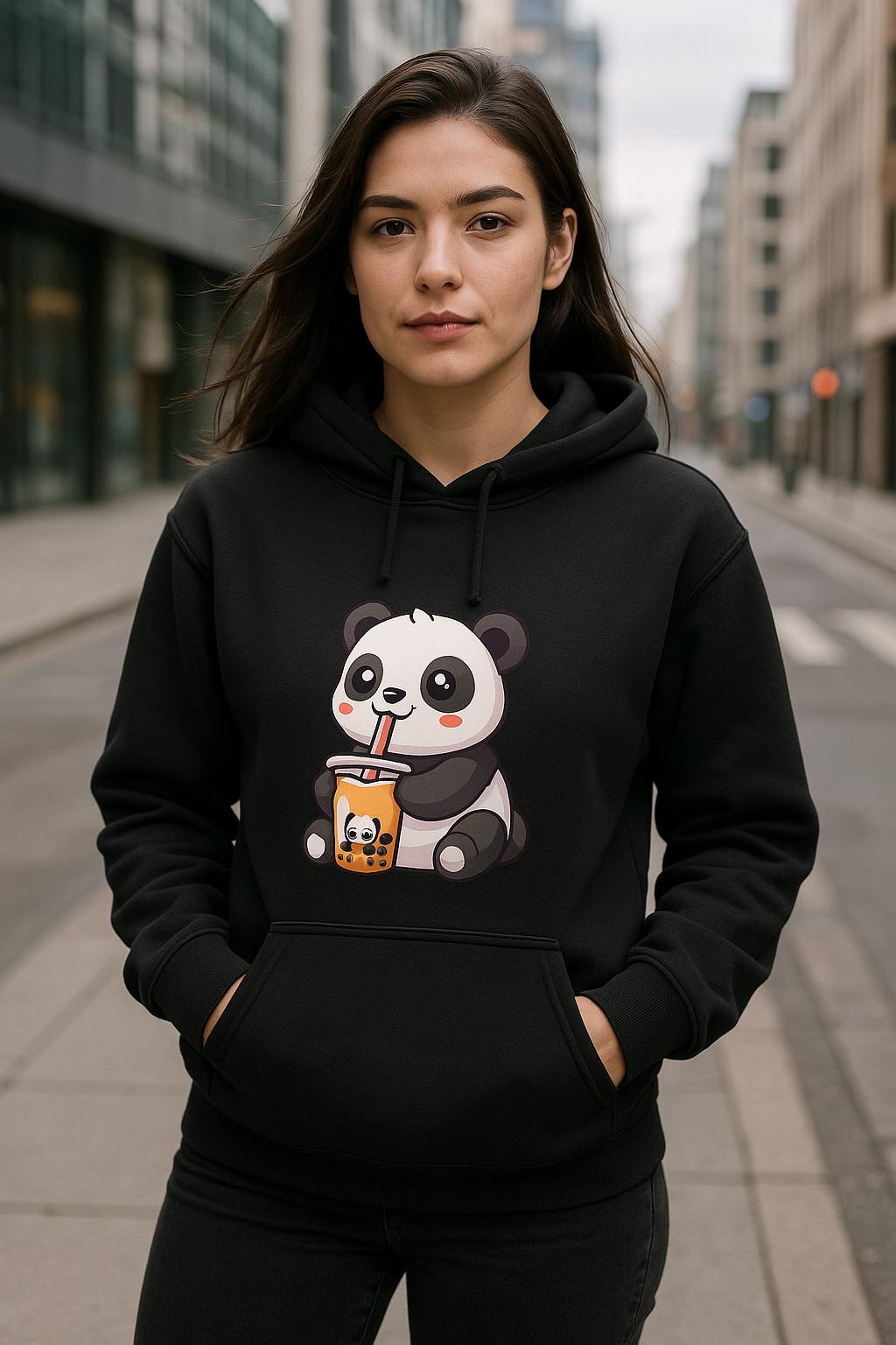 Wavy Women's Baby Panda Hoodie