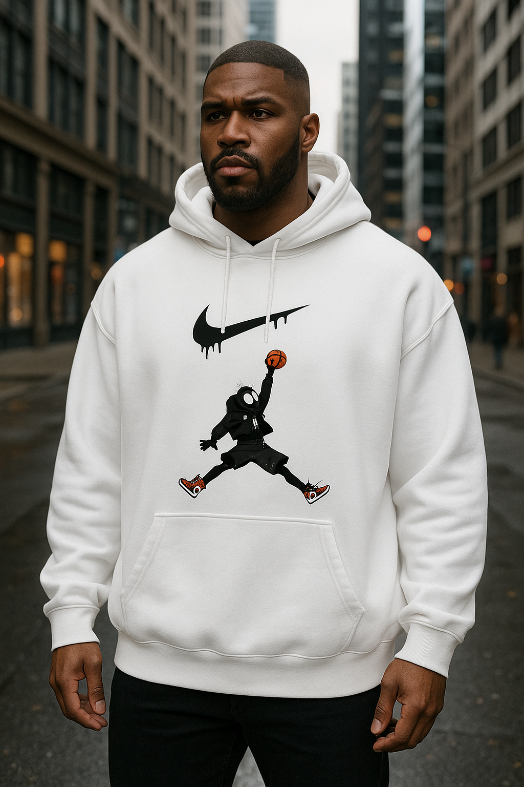 Wavy Nike X Marvel Unisex Oversized Hoodie