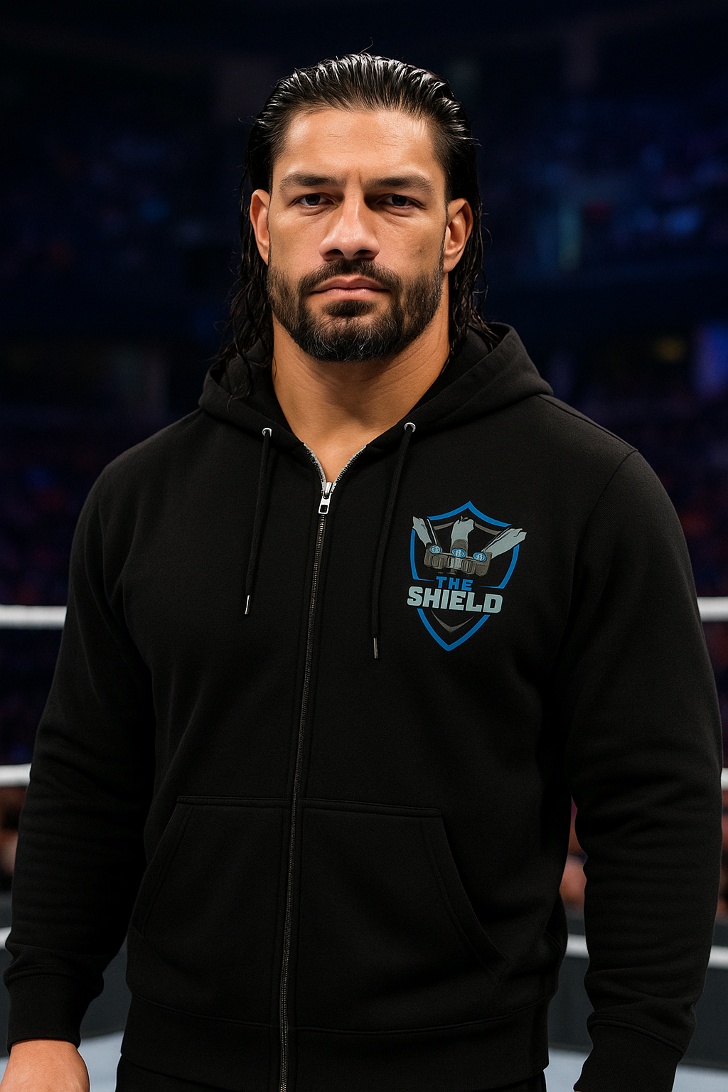 Wavy WWE The Shield Unisex Zip Hoodie
