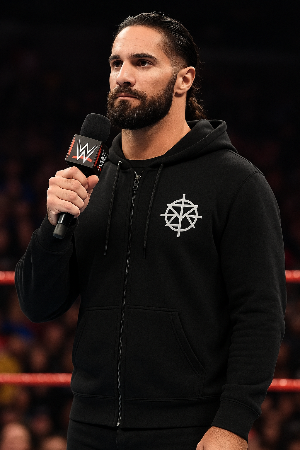 Wavy WWE Seth Freakin Rollins Unisex Zip Hoodie