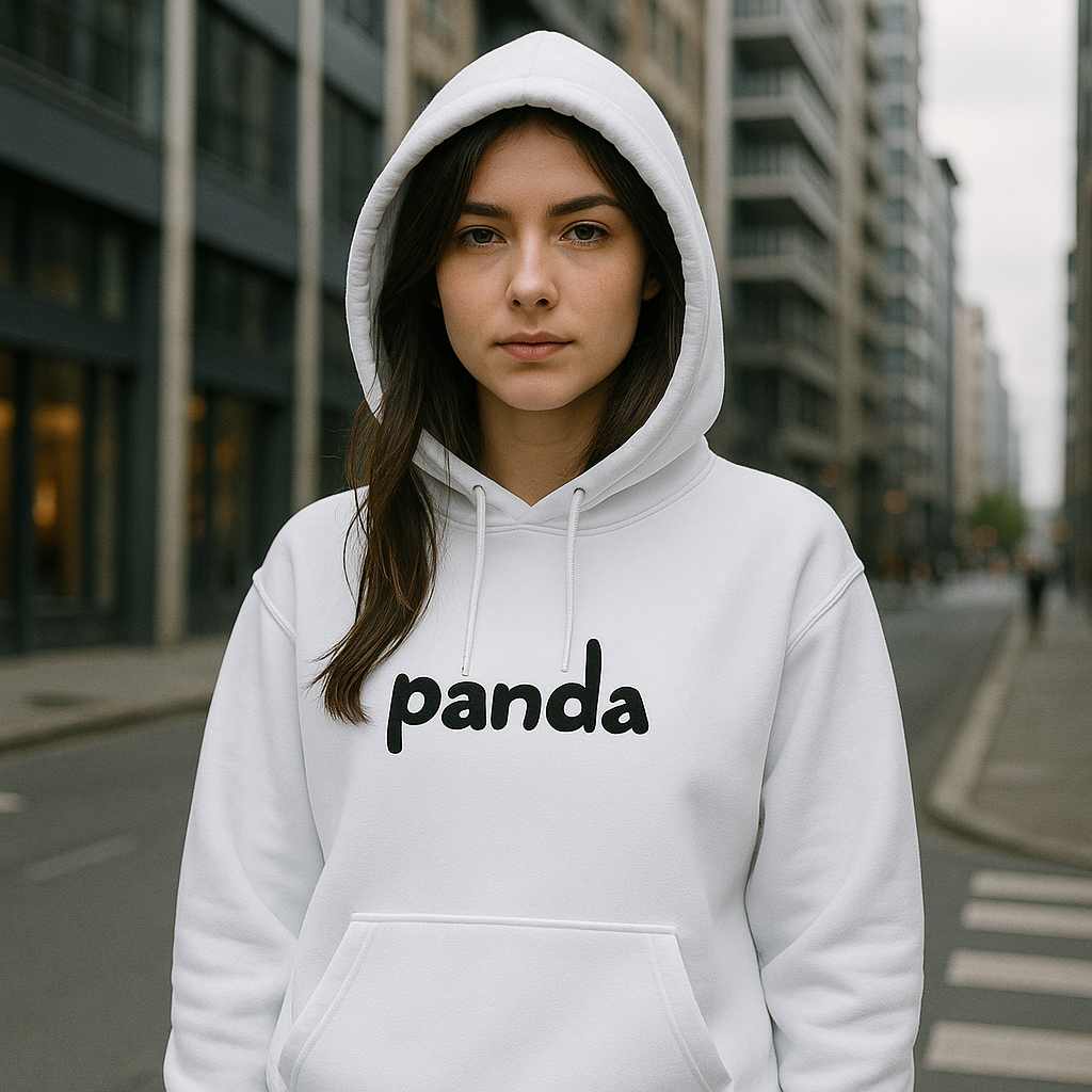 Wavy Women's Panda Lover Oversized Hoodie