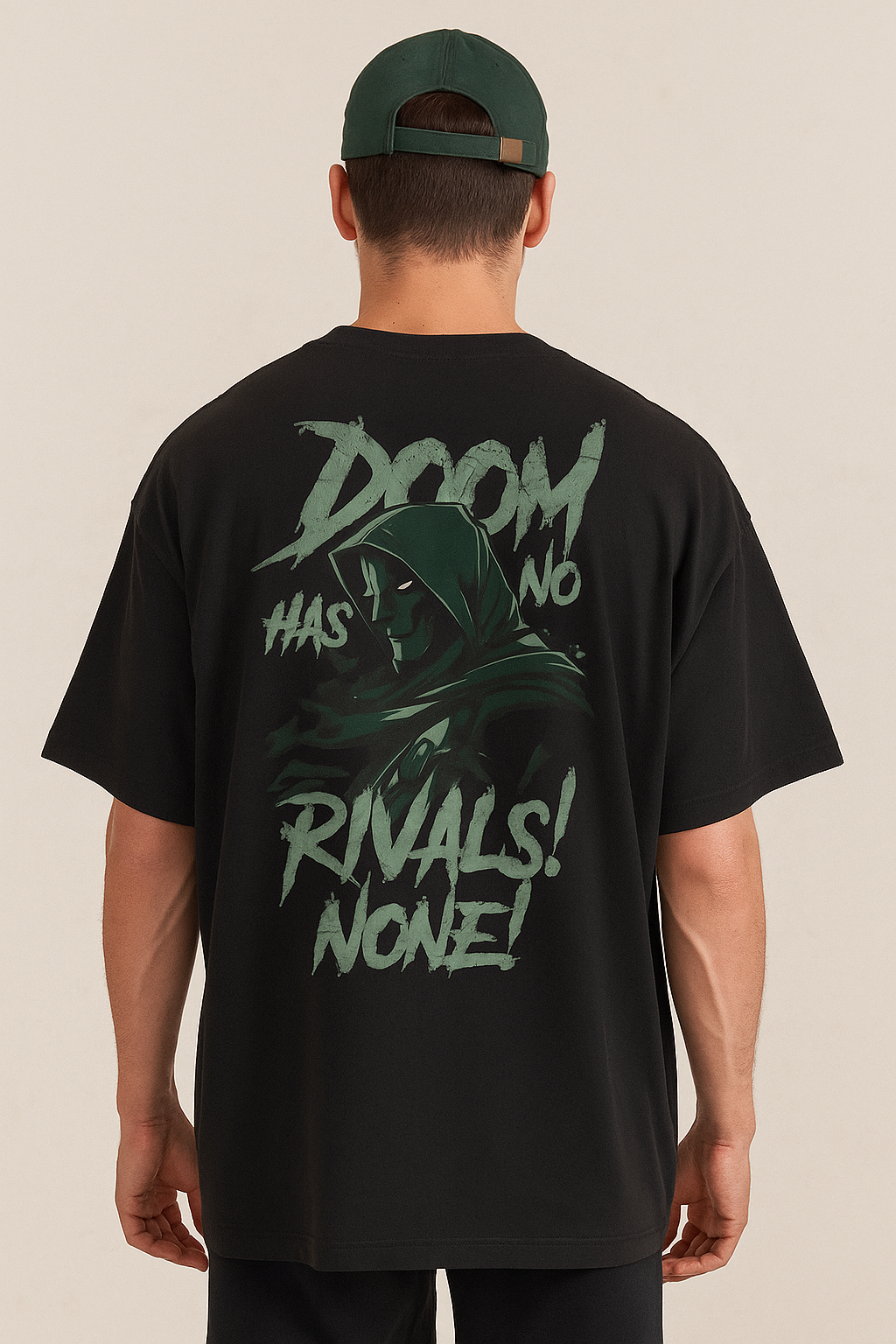Wavy Dr Doom Oversized Classic T-Shirt