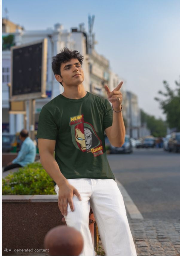 Wavy Dr.Doom Classic Crew T-Shirt