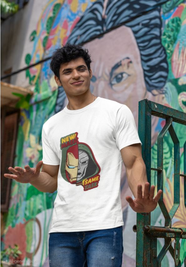 Wavy Dr.Doom Classic Crew T-Shirt