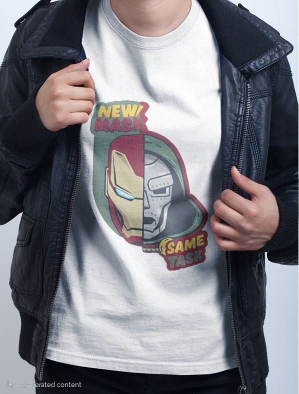 Wavy Dr.Doom Classic Crew T-Shirt