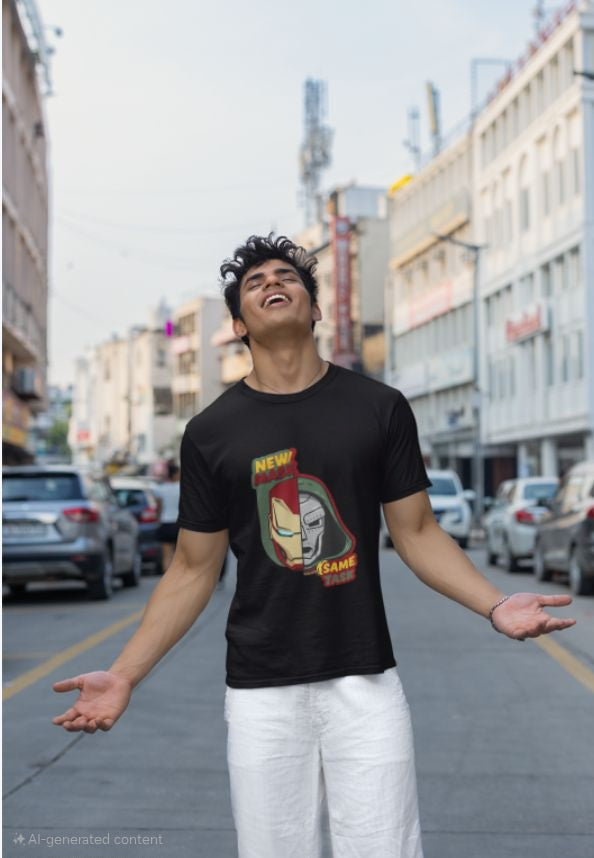 Wavy Dr.Doom Classic Crew T-Shirt